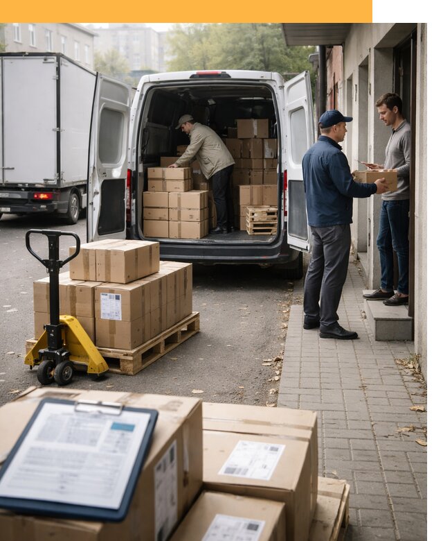 Доставка грузов от двери до двери с таможней от 46917 руб.