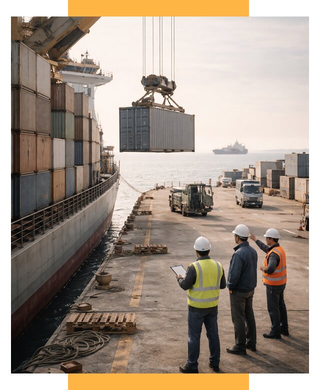 Морские перевозки грузов по миру от 46917 р. | СетСервис-Чрм