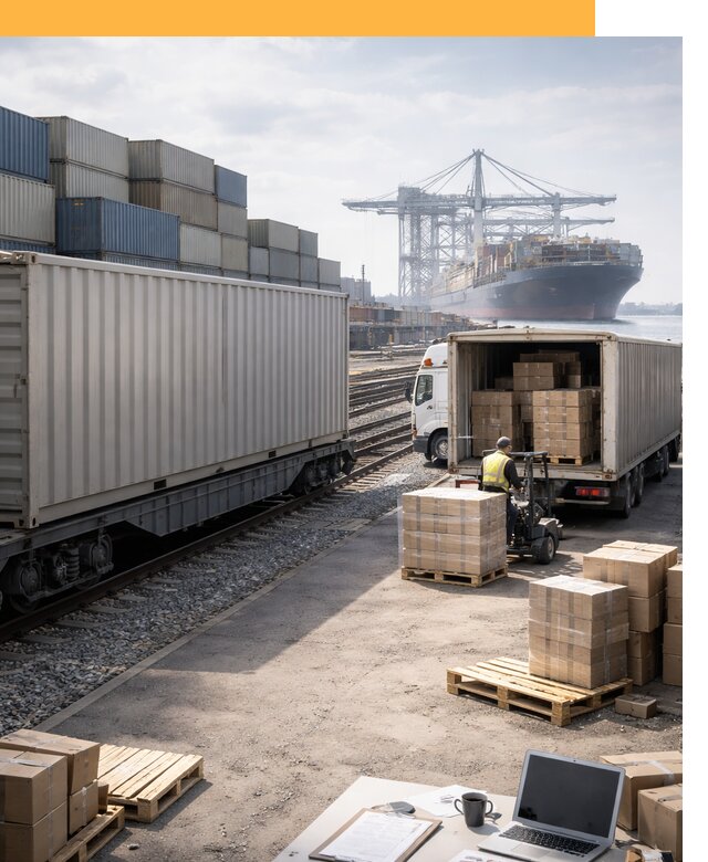 Мультимодальные перевозки грузов по миру от 46917 руб