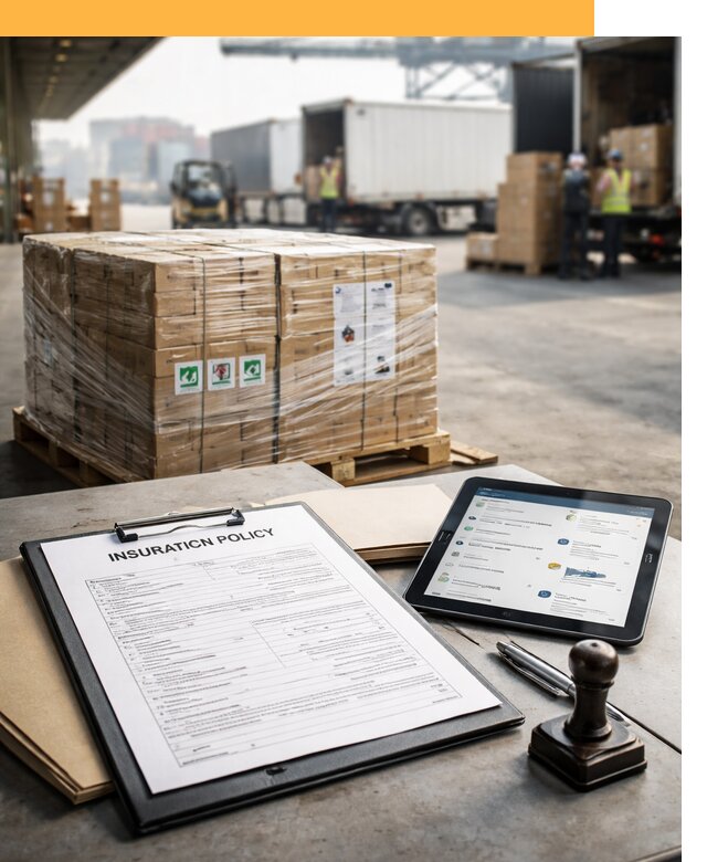 Страхование международных грузов от 3649 руб, полная защита