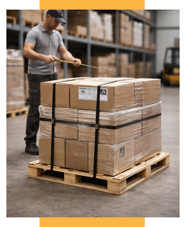 Упаковка и паллетирование грузов от 3649 р. | СетСервис-Чрм