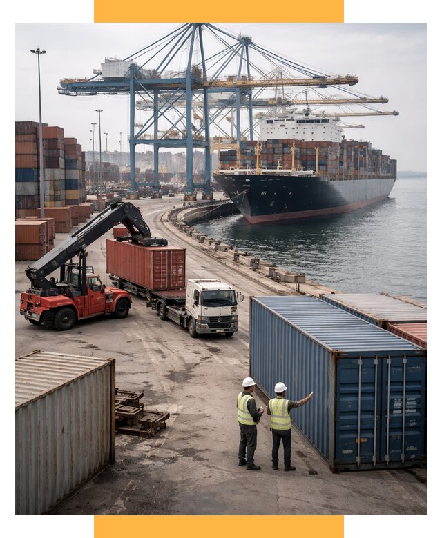 Морские перевозки из Европы от 62556 р. за контейнер | СетСервис-Чрм