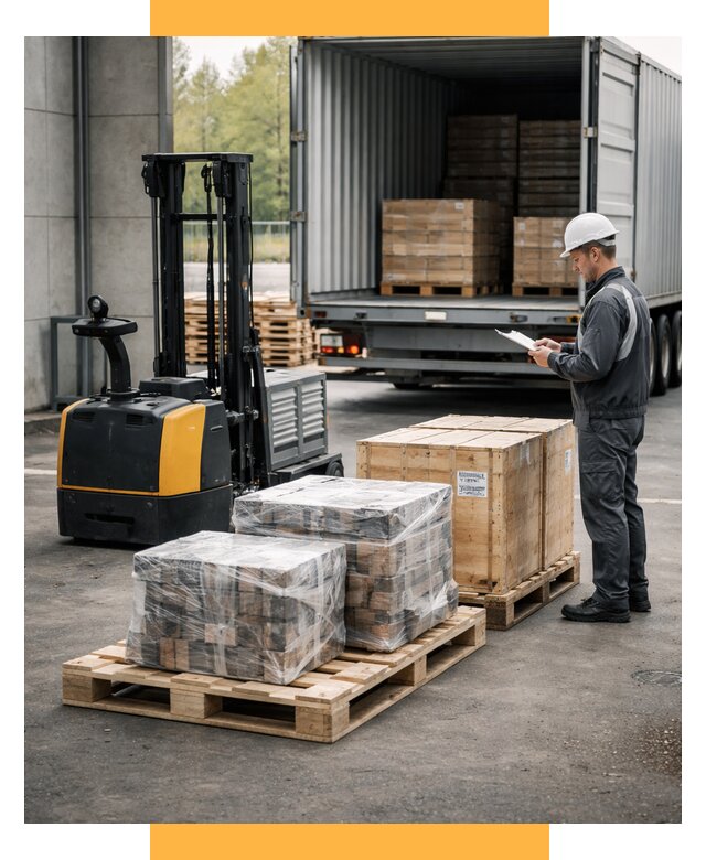 Доставка оборудования из Европы под ключ от 46917 р. | СетСервис-Чрм