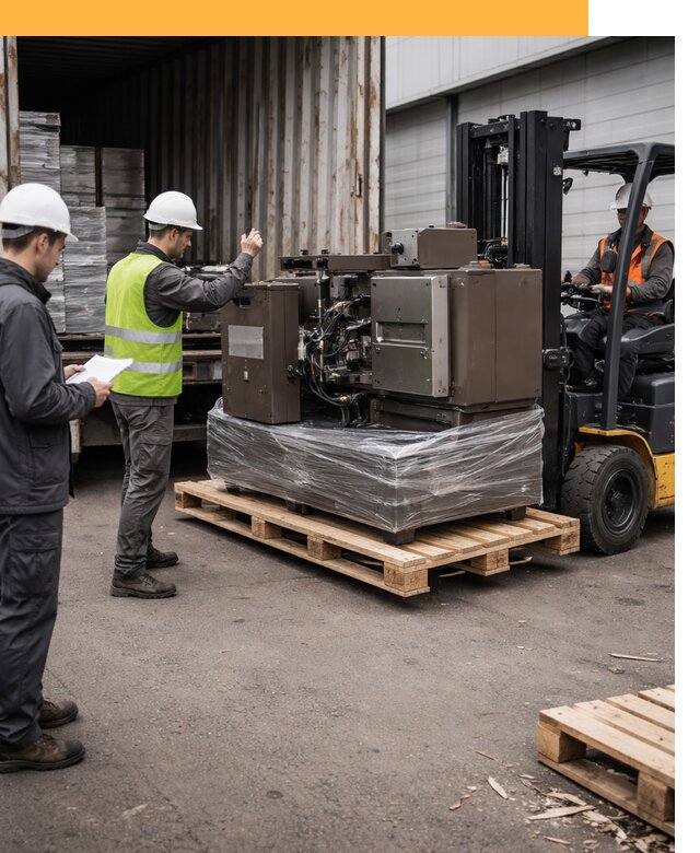 Доставка промышленного оборудования из Европы от 46917