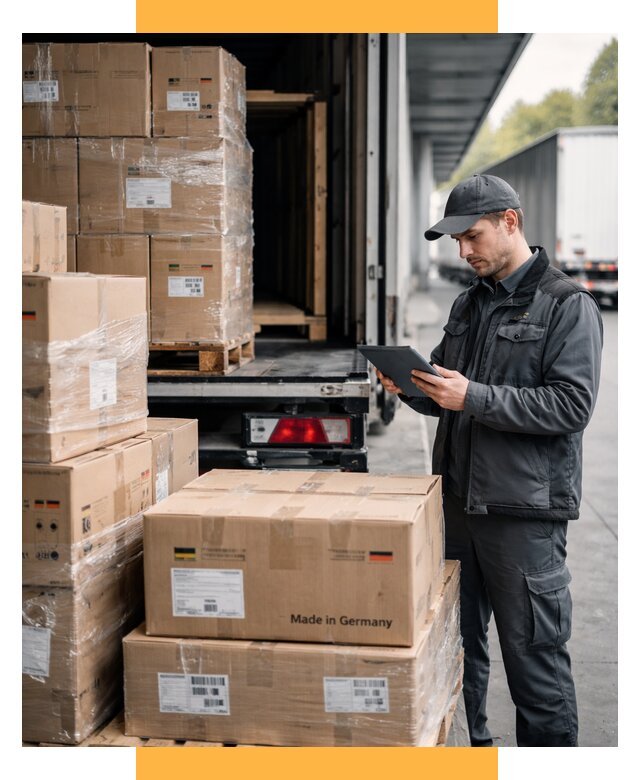 Доставка грузов из Германии от 46917 р. быстро - СетСервис-Чрм