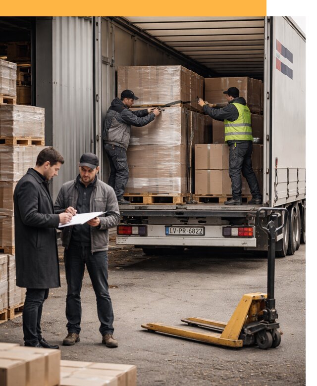 Автоперевозки из Латвии — международная доставка от 78195