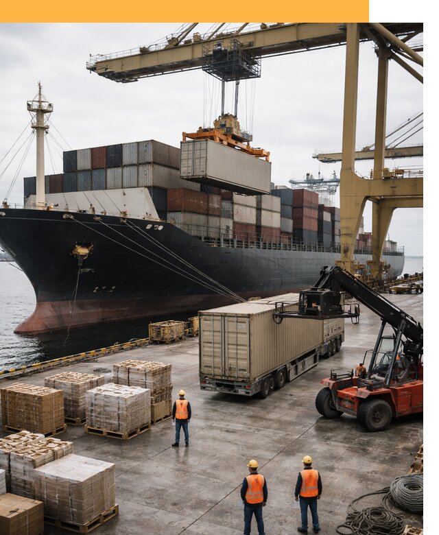 Морские перевозки из Индии: доставка FCL/LCL, таможня от 125112