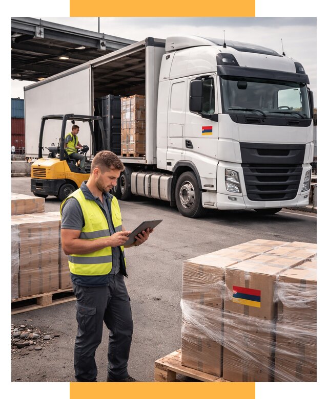 Автоперевозки из Армении от 99047 р. — услуги СетСервис-Чрм