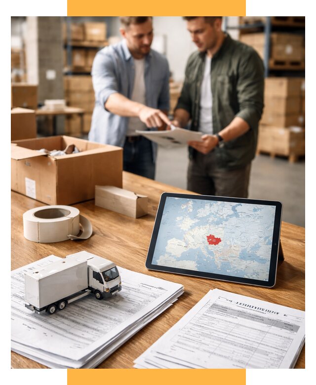 Доставка грузов в Чехию от 36491 р. - логистика СетСервис-Чрм