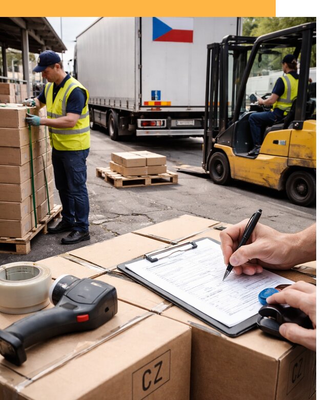 Доставка грузов в Чехию от 36491 руб, международные перевозки