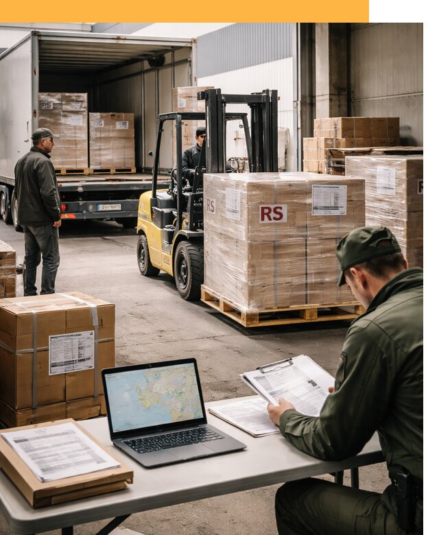 Доставка грузов в Сербию от 46917 руб, международные перевозки