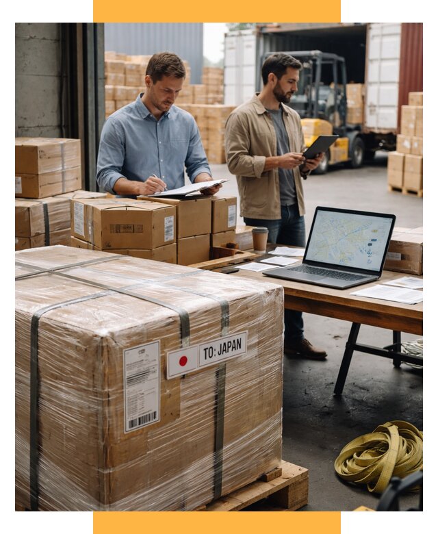 Доставка грузов в Японию от 26065 р., логистика СетСервис-Чрм