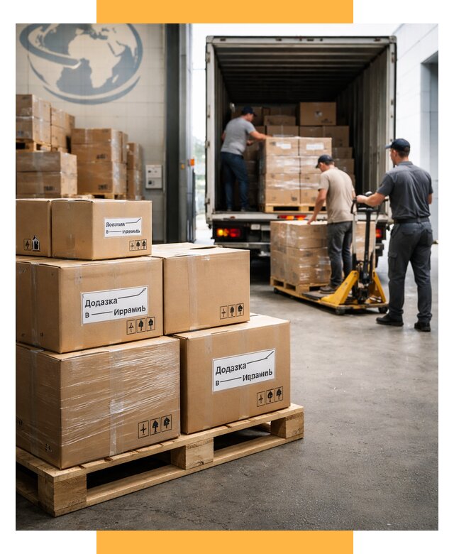 Доставка грузов в Израиль и экспорт от 46917 р. СетСервис-Чрм