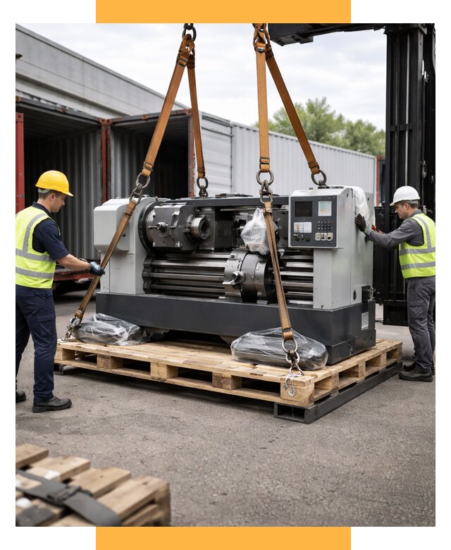 Перевозка станков и таможня от 62556 р. | СетСервис-Чрм логистика