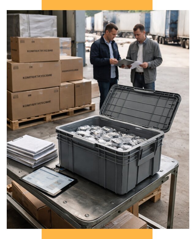 Перевозка комплектующих из Китая от 6777 р. | СетСервис-Чрм