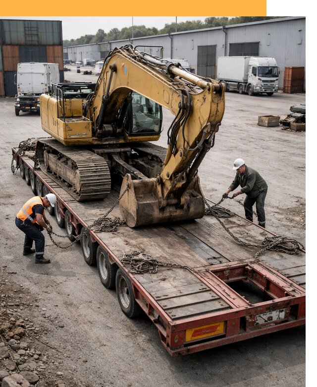 Перевозка спецтехники по России и миру от 46917 руб