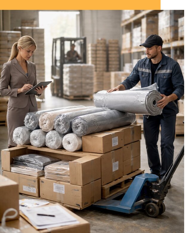 Перевозка текстиля по миру от 15639 руб. с таможней и страхованием