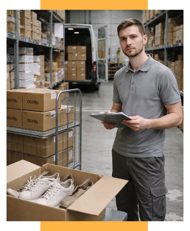 Доставка обуви из Китая и Турции от 4692 р. СетСервис-Чрм