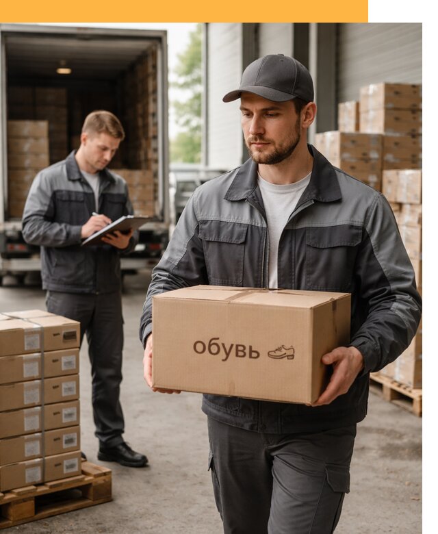 Международная перевозка обуви с таможенным оформлением от 4692
