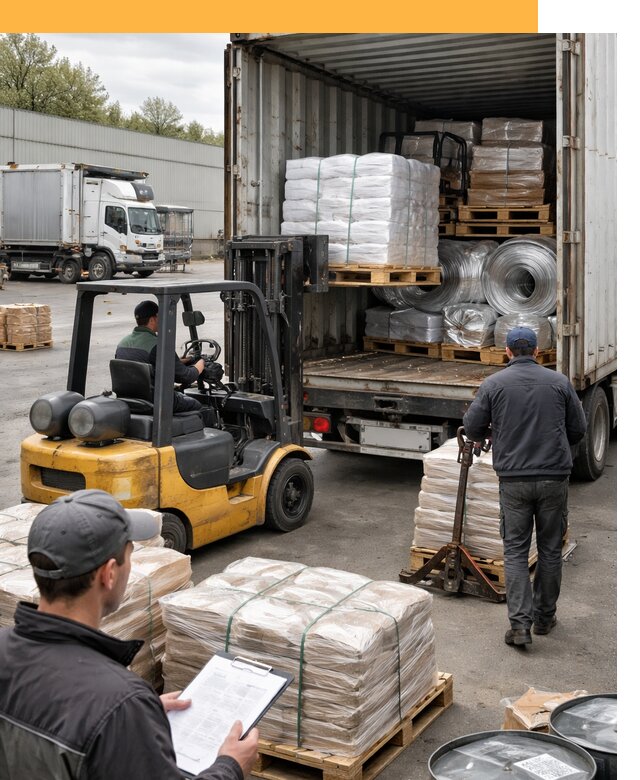 Международная перевозка сырья для производства от 6777 руб