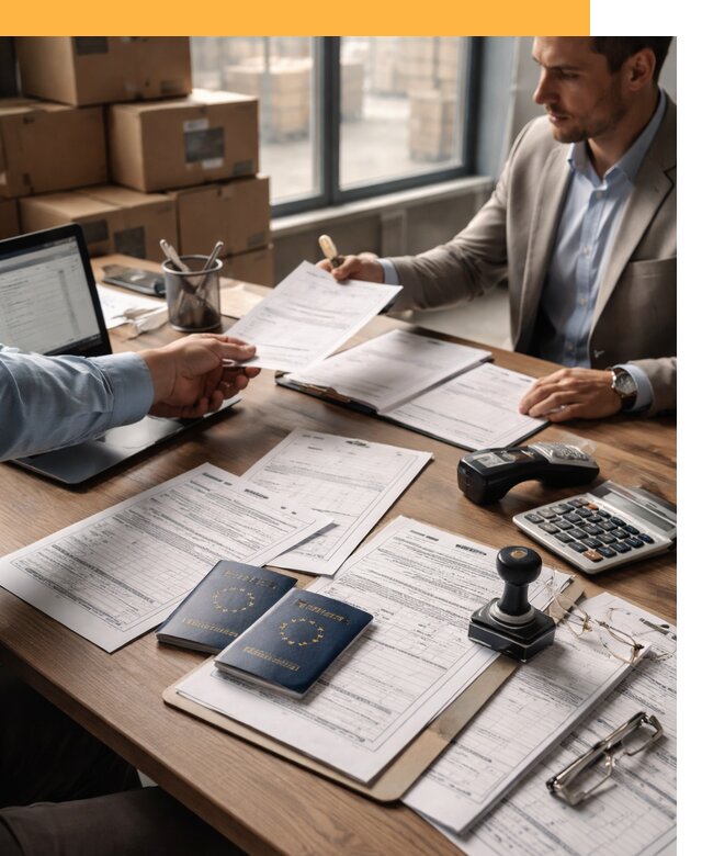 Таможенное оформление грузов из Европы от 8862 руб