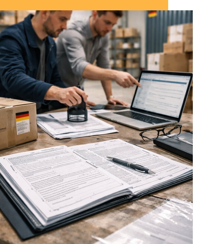 Таможенное оформление грузов из Германии от 9383 руб.