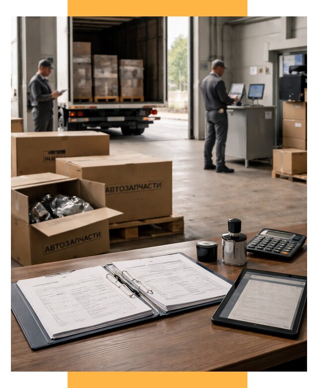 Таможенное оформление автозапчастей под ключ от 8862 р., СетСервис-Чрм