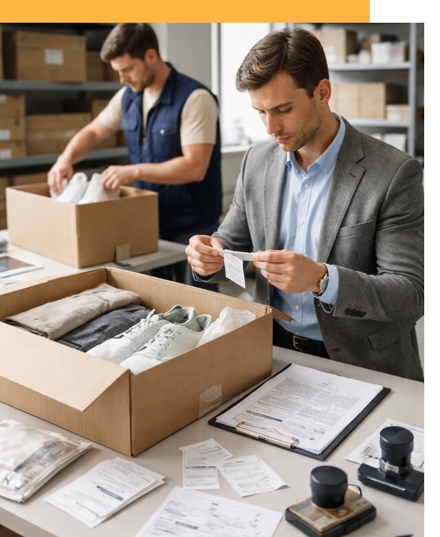 Таможенное оформление одежды и обуви по выгодной цене от 6777 руб