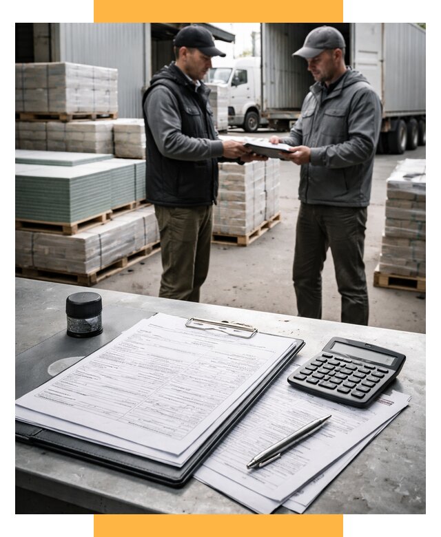 Таможенное оформление стройматериалов от 8862 р. | СетСервис-Чрм