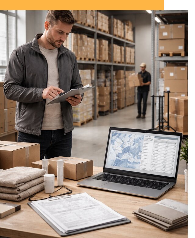 Закупка товаров в Европе под ключ: доставка, таможня от 7820 руб