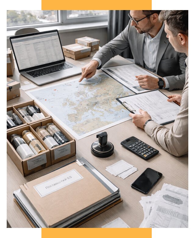 Поиск европейского поставщика от 15639 р., СетСервис-Чрм